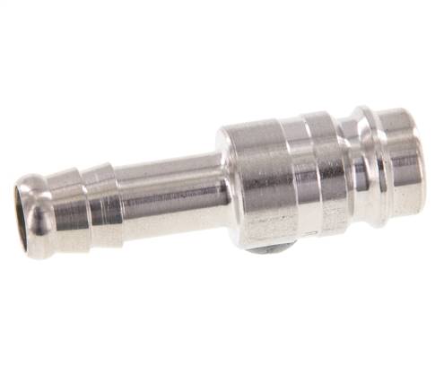 Acero inoxidable 316L DN 10 Enchufe de acoplamiento de aire 10 mm Pilar de manguera Doble cierre