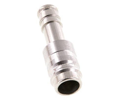 Acero inoxidable 316L DN 10 Enchufe de acoplamiento de aire 10 mm Pilar de manguera Doble cierre