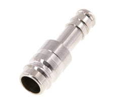 Acero inoxidable 316L DN 10 Enchufe de acoplamiento de aire 10 mm Pilar de manguera Doble cierre