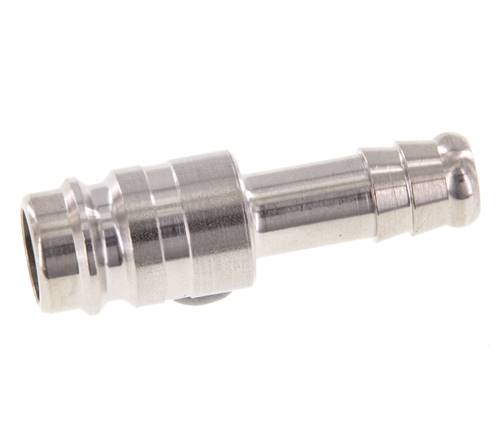 Acero inoxidable 316L DN 10 Enchufe de acoplamiento de aire 10 mm Pilar de manguera Doble cierre