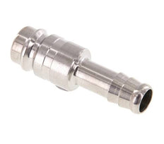 Acero inoxidable 316L DN 10 Enchufe de acoplamiento de aire 10 mm Pilar de manguera Doble cierre