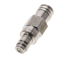 Acero inoxidable 316L DN 10 Tapón de acoplamiento de aire 19 mm Pilar de manguera Doble cierre