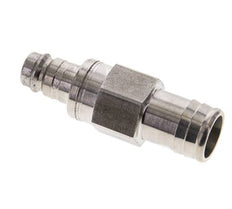 Acero inoxidable 316L DN 10 Tapón de acoplamiento de aire 19 mm Pilar de manguera Doble cierre