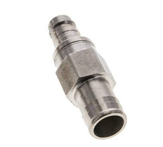 Acero inoxidable 316L DN 10 Tapón de acoplamiento de aire 19 mm Pilar de manguera Doble cierre