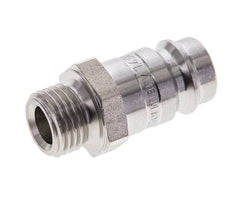 Acero inoxidable DN 10 Acoplamiento de aire Enchufe G 1/4 pulgadas Macho