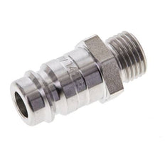 Acero inoxidable DN 10 Acoplamiento de aire Enchufe G 1/4 pulgadas Macho