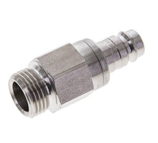 Acero inoxidable DN 10 Acoplamiento de aire Enchufe G 1/2 pulgada Macho Doble cierre