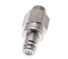 Acero inoxidable DN 10 Acoplamiento de aire Enchufe G 3/8 pulgadas Macho Doble Cierre