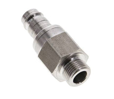 Acero inoxidable DN 10 Acoplamiento de aire Enchufe G 3/8 pulgadas Macho Doble Cierre