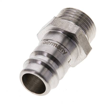 Acero inoxidable 316L DN 10 Acoplamiento de aire Enchufe G 3/8 pulgadas Macho