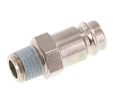Acero endurecido DN 10 Acoplamiento de aire Enchufe R 1/4 pulgadas Macho