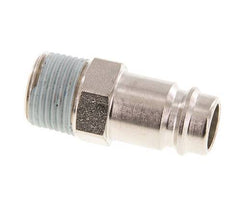 Acero endurecido DN 10 Acoplamiento de aire Enchufe R 3/8 pulgadas Macho