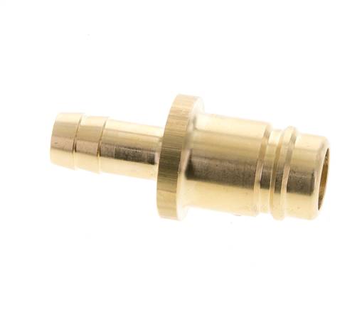 Tapón de acoplamiento de aire DN 15 de latón Pilar de manguera de 13 mm