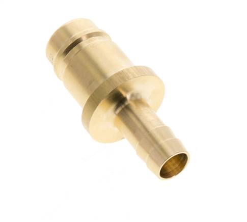 Tapón de acoplamiento de aire DN 15 de latón Pilar de manguera de 13 mm