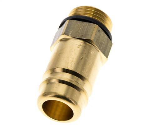 Brass DN 15 Air Coupling Plug G 1/2 inch Male