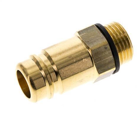 Brass DN 15 Air Coupling Plug G 1/2 inch Male