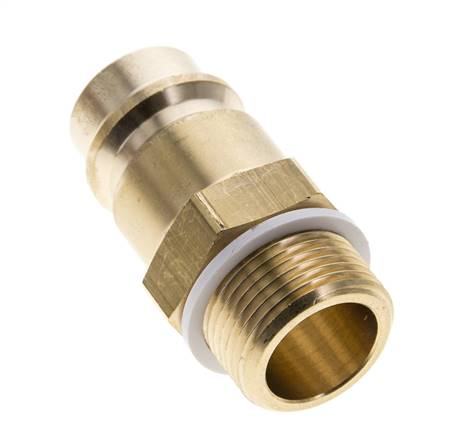 Acoplamiento de aire de latón DN 19 Enchufe G 3/4 pulgadas Macho