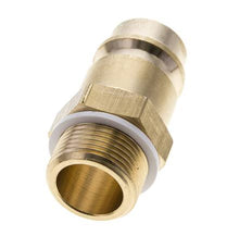 Acoplamiento de aire de latón DN 19 Enchufe G 3/4 pulgadas Macho