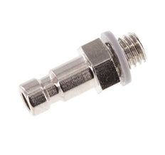 Nickel-plated Brass DN 2.7 (Micro) Air Coupling Plug M5 Male [5 Pieces]