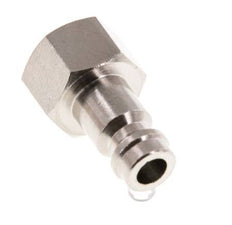Nickel-plated Brass DN 5 Air Coupling Plug G 1/8 inch Female [5 Pieces]