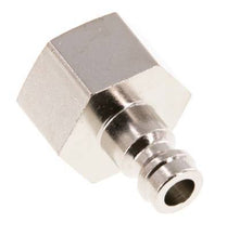 Nickel-plated Brass DN 5 Air Coupling Plug G 3/8 inch Female [2 Pieces]