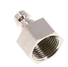 Nickel-plated Brass DN 5 Air Coupling Plug G 3/8 inch Female [2 Pieces]
