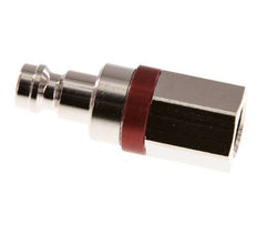 Nickel-plated Brass DN 5 Red Air Coupling Plug G 1/8 inch Female