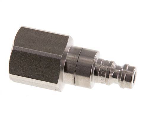 Acero inoxidable DN 5 Acoplamiento de aire Enchufe G 3/8 pulgadas Hembra Doble cierre