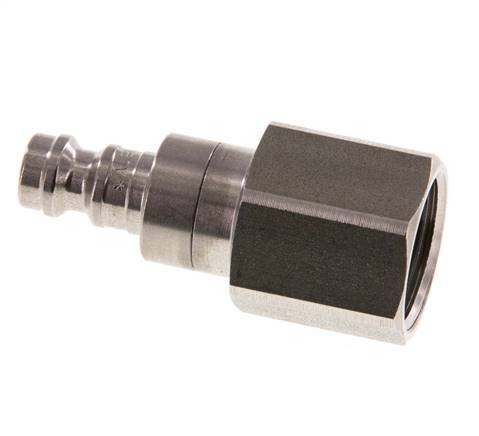 Acero inoxidable DN 5 Acoplamiento de aire Enchufe G 3/8 pulgadas Hembra Doble cierre