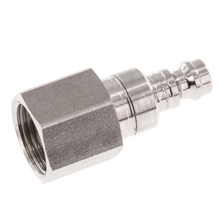 Acero inoxidable 316L DN 5 Acoplamiento de aire Enchufe G 3/8 pulgadas Hembra Doble cierre