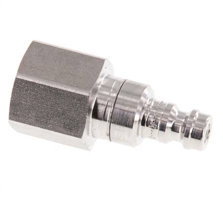 Acero inoxidable 316L DN 5 Acoplamiento de aire Enchufe G 3/8 pulgadas Hembra Doble cierre