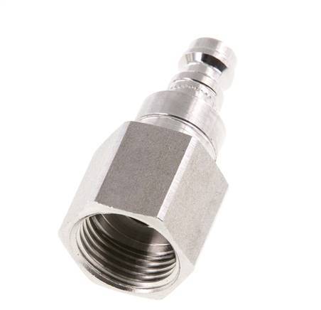 Acero inoxidable 316L DN 5 Acoplamiento de aire Enchufe G 3/8 pulgadas Hembra Doble cierre
