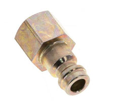 Acero endurecido DN 5 Acoplamiento de aire Enchufe G 1/8 pulgadas Hembra