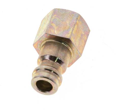 Acero endurecido DN 5 Acoplamiento de aire Enchufe G 1/8 pulgadas Hembra