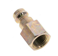 Acero endurecido DN 5 Acoplamiento de aire Enchufe G 1/8 pulgadas Hembra