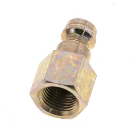 Acero endurecido DN 5 Acoplamiento de aire Enchufe G 1/8 pulgadas Hembra