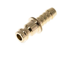 Brass DN 5 Air Coupling Plug 6 mm Hose Pillar [10 Pieces]