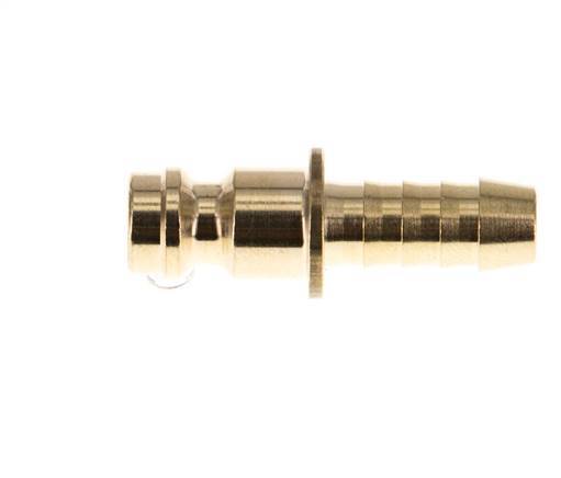 Brass DN 5 Air Coupling Plug 6 mm Hose Pillar [10 Pieces]