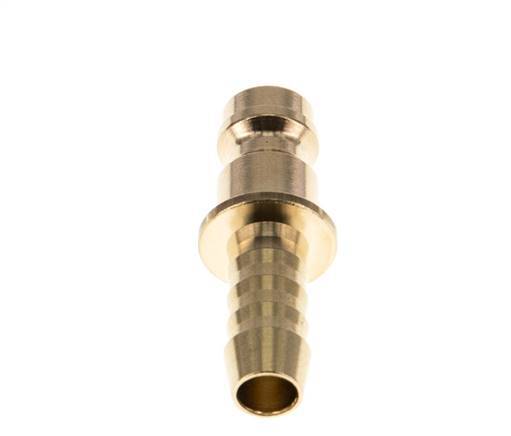 Brass DN 5 Air Coupling Plug 6 mm Hose Pillar [10 Pieces]