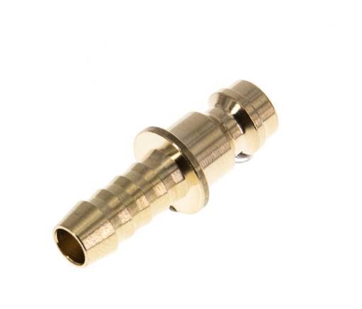 Brass DN 5 Air Coupling Plug 6 mm Hose Pillar [10 Pieces]