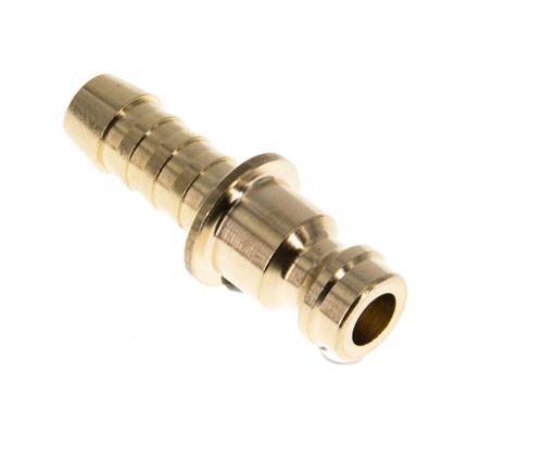 Brass DN 5 Air Coupling Plug 6 mm Hose Pillar [10 Pieces]
