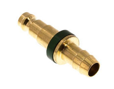 Tapón de anclaje de aire DN 5 codificado en verde Pilar de manguera de 9 mm