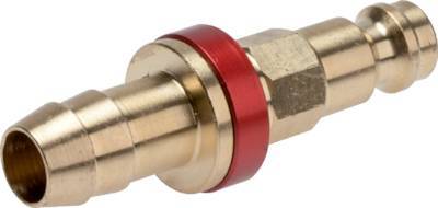 Tapón de anclaje de aire DN 5 codificado en verde Pilar de manguera de 4 mm