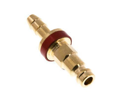 Tapón de anclaje de aire DN 5 codificado en rojo Pilar de manguera de 6 mm