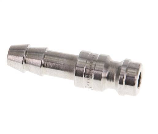 Acero inoxidable 316L DN 5 Enchufe de acoplamiento neumático Pilar de manguera de 6 mm