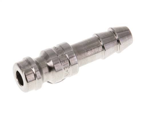 Acero inoxidable 316L DN 5 Enchufe de acoplamiento neumático Pilar de manguera de 6 mm