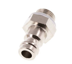 Nickel-plated Brass DN 5 Air Coupling Plug G 1/8 inch Male [5 Pieces]