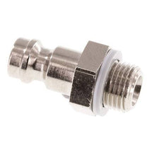 Nickel-plated Brass DN 5 Air Coupling Plug G 1/8 inch Male [5 Pieces]
