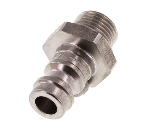 Acero inoxidable DN 5 Acoplamiento de aire Enchufe G 1/8 pulgadas Macho