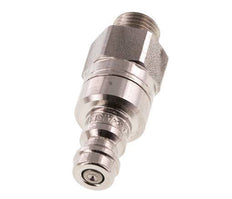 Acero inoxidable 316L DN 5 Acoplamiento de aire Enchufe G 1/8 pulgadas Macho Doble Cierre